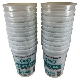 1044500 Leaktite 1 Quart Hdpe Paint Mix And Measure Container Case Of 24