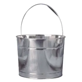 M05q0005012 Leaktite 5 Quart Silver Metal Pail 084305350053