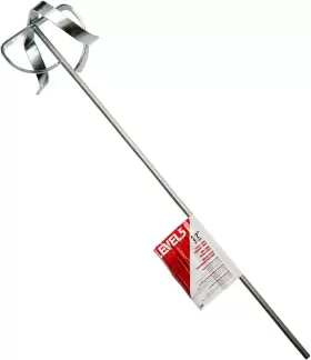 Level5 696597840275 Drywall Mud Mixer - 32 Inch Shaft 7 Head Pro-grade Extra Long Drill