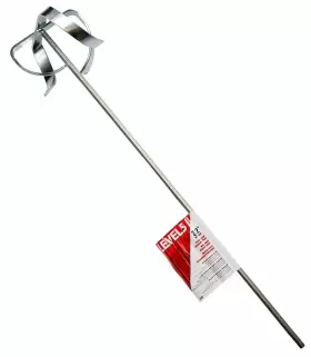 Level5 815966021491 Drywall Mud Mixer - 32 Inch Shaft 7 Head Pro-grade Extra Long Drill