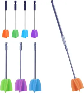 Lfsum 445053725792 4/large 4/small Sizes Silicone Resin Mixer Paddles Reusable Paint And R
