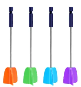 Lfsum 750250976937 Resin Mixer Epoxy Paddles - 4 Reusable Paint And P