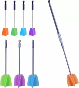 Lfsum 750250977453 4/large 4/small Size Silicone Resin Mixer Paddlesreusable Paint And