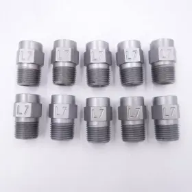 Liberty Hs1/2-80/50 10 Pack 80/50 Hardened Steel Pray Tips Nozzles 1/2 Inch Npt