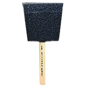77089850512 Linzer 85051 Foam Brush 1 In W Wood Handle Pack Of 50