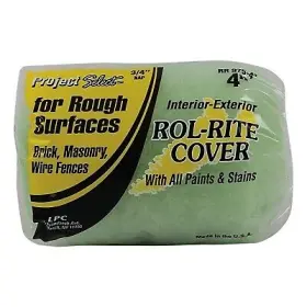 Rr9754 Linzer Rol-rite Roller Cover 4 In 3/4 Nap Knit Fabric