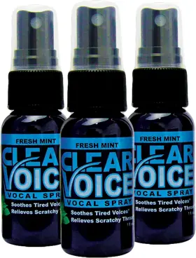 Liquid Health 445002153171 Liquidhealth Clear Voice Oral Throat Spray Singing Ease Clarity Soothing Dampene
