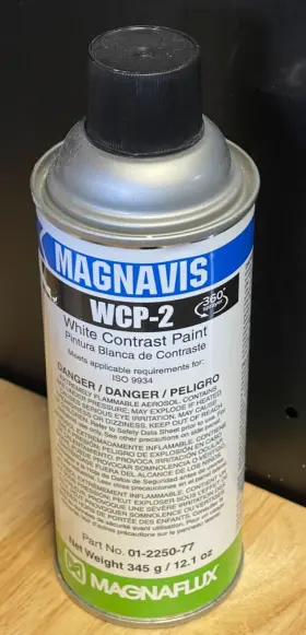 01-2250-77 Magavis Wcp-2 Magnavis White Contrast Paint 12.1oz