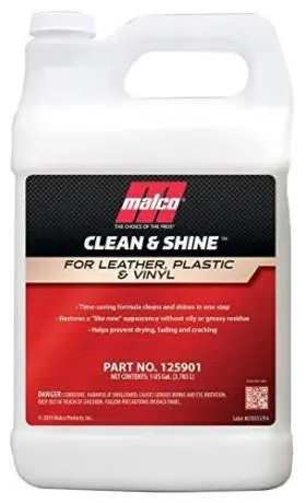 4x-pxxe-6hkk Malco Clean And Shine Interior Car Cleaner Dressing 128 Fl Oz Pack Of 1