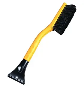 B000bqqwr8 Mallory 518 16 Inch Snow Brush With Ice Scraper And Breaker Soft Bristles
