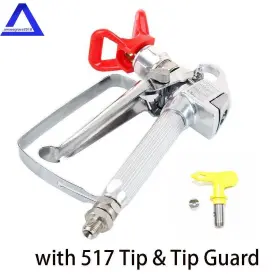 Amz45838 Marddpair 3600 Psi Airless Paint Spray Gun 517 Tip Nozzle Guard For Sprayers