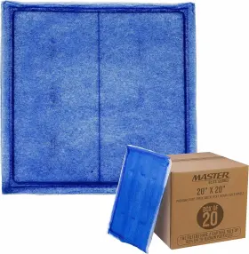 Master Airbrush 848849089370 Elite Premium Paint Spray Booth Tacky Intake Filter Panel 20 Inch X Box