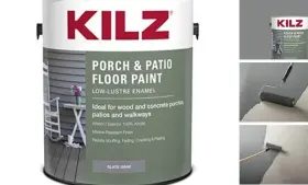 L573711 Masterchem Industries Llc Low-lustre Enamel Porch And Patio Latex Floor Slate Gray Paint