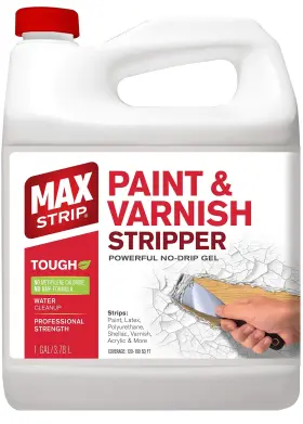 B07wx2l4hv Max Strip Pro-strength 1 Gal Gel Paint And Varnish Stripper - No Methylene Chlorid