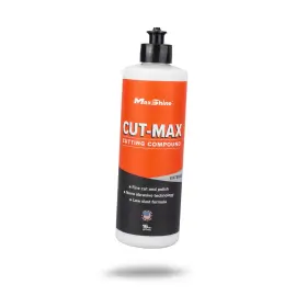 Mcoz16 Maxshine 16oz Cut Max Fast-cutting Compound Professional Car Paint Black