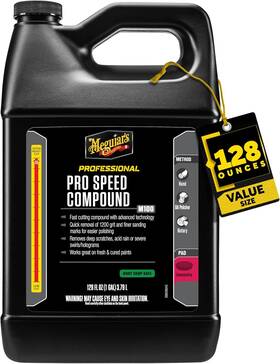 Meguiars M-10001 M10001 Mirror Glaze Pro Speed Compound A Designed 1 Gallon
