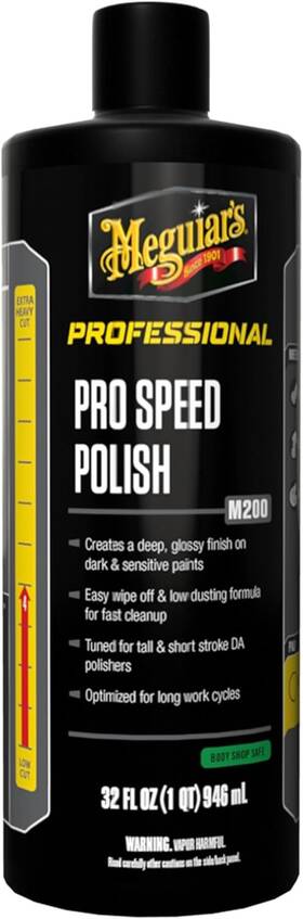Meguiars M-20032 M200 Pro Speed Polish Extremely User-friendly Professional Car