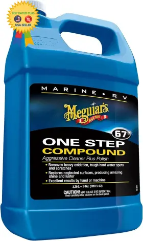 M6701 Meguiars Marine/rv One Step Compound 1 Gallon Packaging May Vary