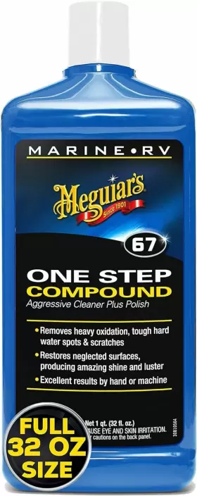 M6732 Meguiars Marine/rv One Step Compound - Marine And Rv Restorer That