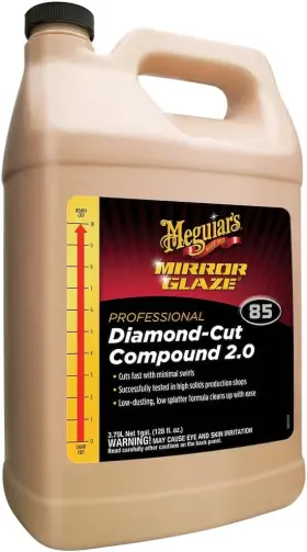 M8501 Meguiars Inch Diamond Cut Compound White 1 Gallon