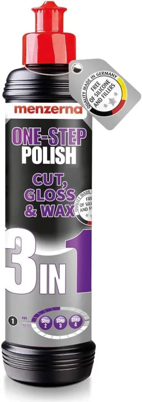 22748.281.145 Menzerna One-step Polish 3in1 I Medium Cut With High Gloss Finish 8oz