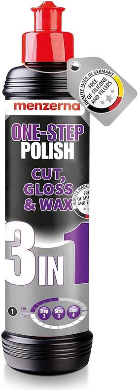 Menzerna 313083190194 One-step Polish 3in1 I Medium Cut With High Gloss Finish And Seal