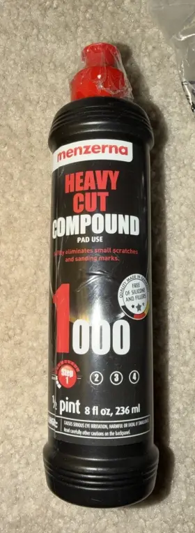 Hcc1000q Menzerna Heavy Cut Compound Old Pg1000 And Pos34aq 1 Quart