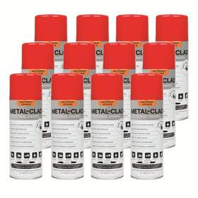 Metal-clad 3-s-6114cs Metal-clad Paints For Industry 11 Fl Oz Pack Of 12 Gloss Machinery Orange