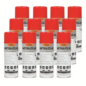 3-s-6114cs Metal-clad Paints For Industry 11 Fl Oz Pack Of 12 Gloss Machinery Orange