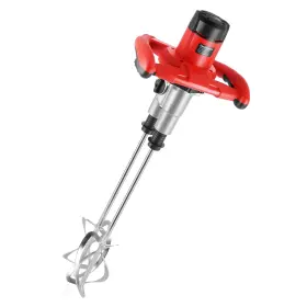 Dale-94 Meticuloso Concrete Mixer 2100w Upgraded Double Paddle Portable Cement With 6 Sp