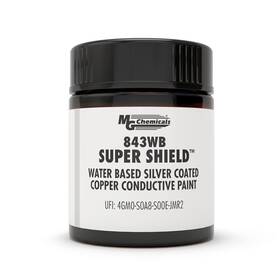 Mg Chemicals 843wb-15ml Super Shield Water Based Silver Coated Copper Print