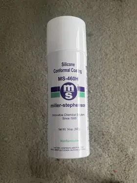 Ms-460h Miller-stephenson Silicone Conformal Coating Spray For Electronics 14 Oz