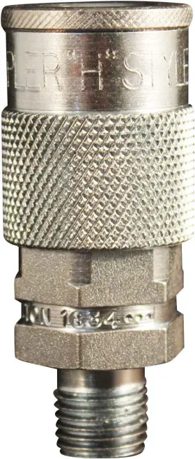 1834 Milton Industries 030937305015 1/4 Inch Mnpt 3/8 Body H-style - 5ea