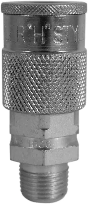 1836 Milton Industries 5 3/8 Inch Male Body H-style - 5ea