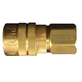 100ea Milton Industries 718bk 3/8 Inch Fem. Body M-style -