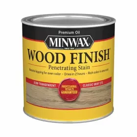 Minwax 027426227613 4-pack Of 1/2 Pt 22761 Classic Gray 271 Wood Finish Oil-based Stain