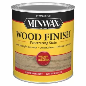 7189bc72-5f29-4 Minwax 4-pack 1 Of Quart 70048 Classic Gray 271 Wood Finish Oil-based Stain