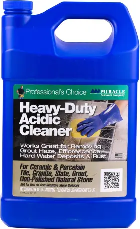 Miracle Sealants 753927511585 Heavy-duty Acidic Cleaner For Tile And Gallon Pack Of 1