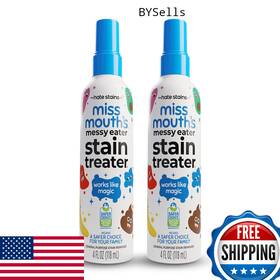 Miss Mouths B07qtd8jcf Messy Eater Stain Treater Spray 4oz 2-pack Baby Clothes Remover