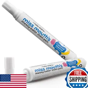 B0cbwb4z6w Miss Mouths Messy Eater Stain Treater Pen - 2 Pack Instant Remover On-the