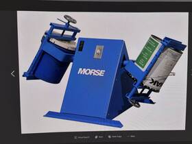Morse 2-305-e1 Paint Mixer Tumbler One And Five Gallon Capacity