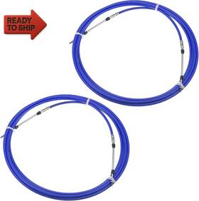 Motoforti A22042200ux0667 2pcs 26ft 8 Meter 315 Inch Marine Type 3300 / 33c Throttle Shift Remo