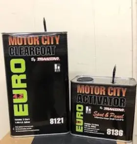 Motor City 845505006412 Euro Clearcoat Gallon Clear Only