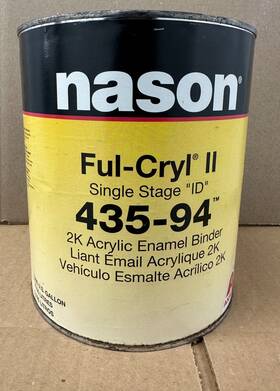 Nason 435-94 Axalta Ful-cryl Ii 2k Acrylic Enamel Binder 1 Gallon