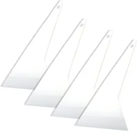 Tm-212 Nbtool Window Tint Tools 4pcs Long Handle Plastic Squeegee White