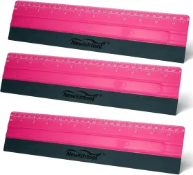 3xn212ks-rs Newishtool 11.8 Inch Felt Squeegee For Vinyl 29.8cm Big Size 29cm Rose Pink