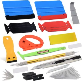 Cr-002 Newishtool Nt002 Vehicle Vinyl Wrap Tool Kit Car Include Squeegee Film