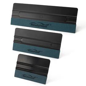 Newishtool Nt041 3 Pcs Vinyl Wrap Squeegee Kit Sizes For Sign Making Pcs-black