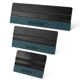 Nt041 Newishtool 3 Pcs Vinyl Wrap Squeegee Kit Sizes For Sign Making Pcs-black