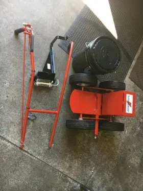 Rollmaster8482 Newstripe 10003068 5000 Parking Lot Striping Machine 5 Gallon